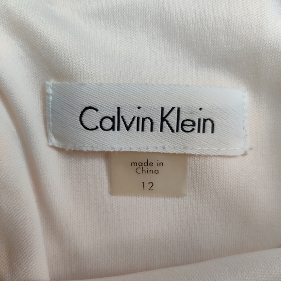 Calvin Klein Light Pink Dress Size 12 - Picture 3 of 3